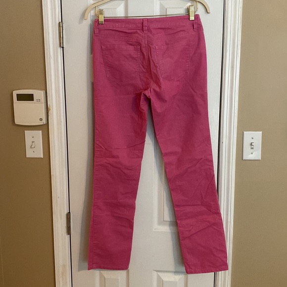 Loft Modern Straight Pink Corduroys 27/4 - Picture 3 of 3